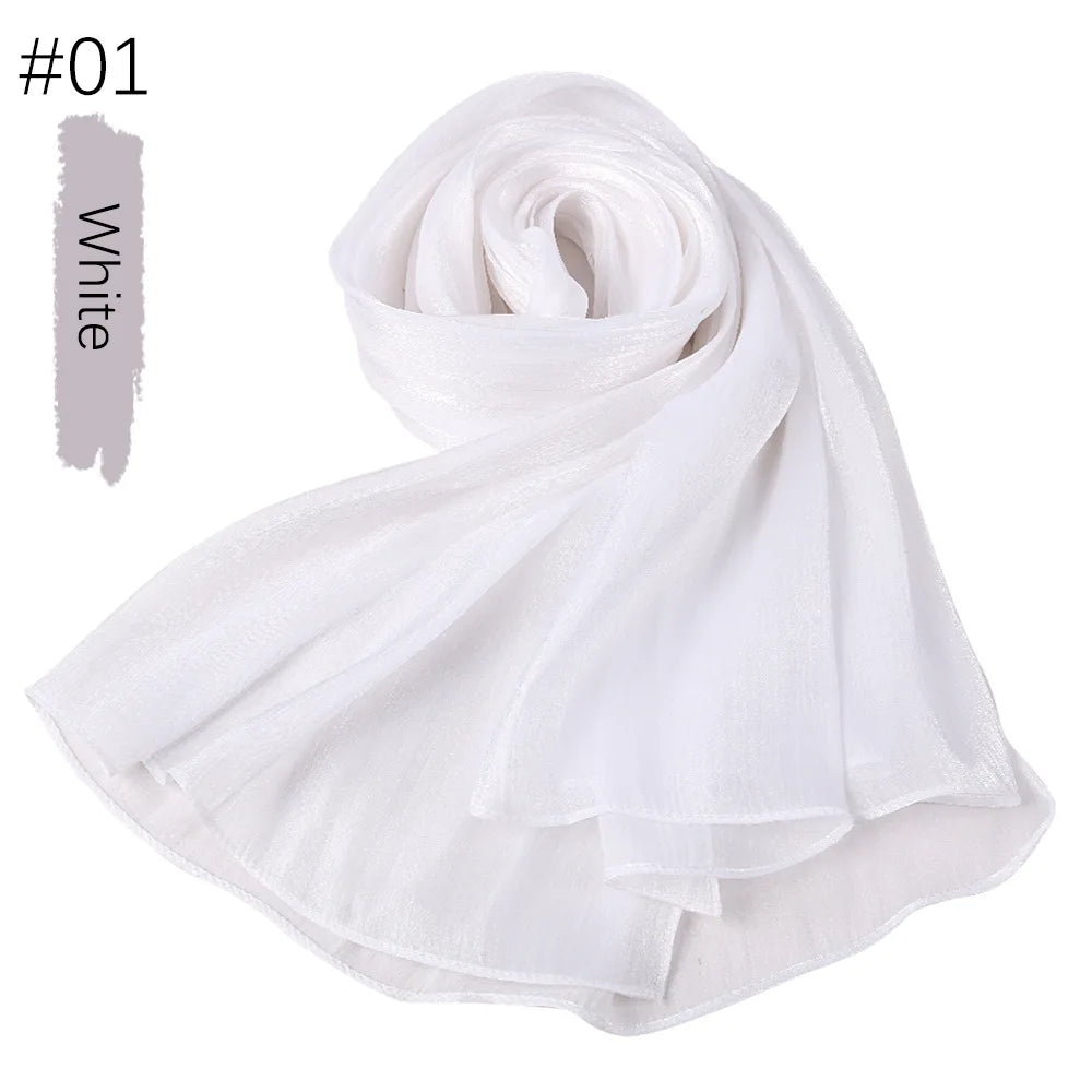 Women Hijab Chiffon Khimar Head Wrap Eid Islamic Hijabs Muslim Ramadan Scarves Prayer Ethnic Scarf Kerchief Breathable Shawl