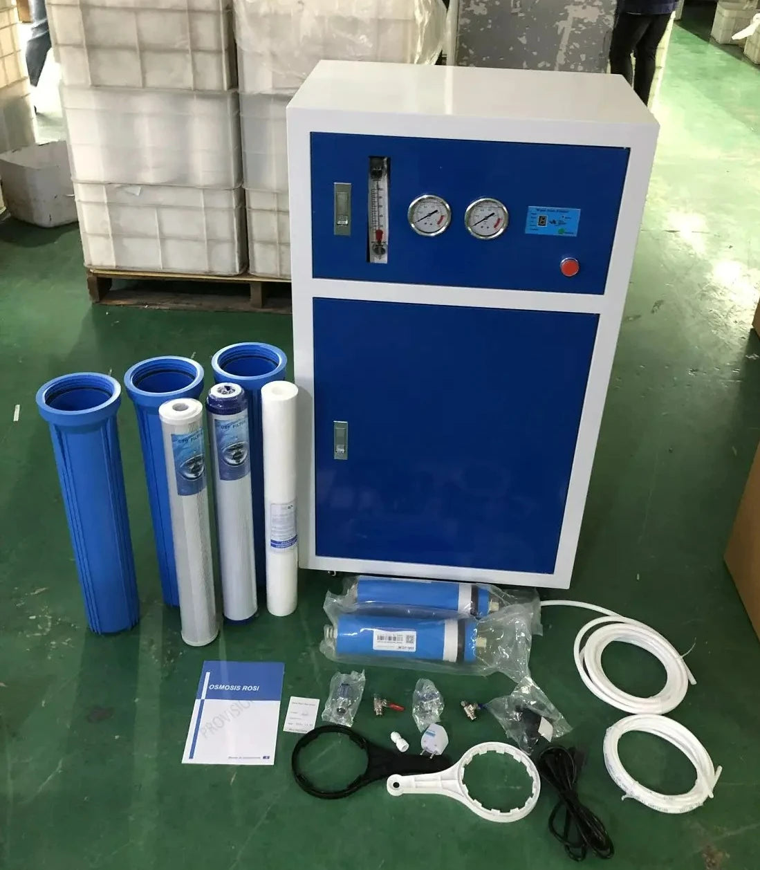 800GPD Reverse Osmosis System, Commercial RO Water Purifier, [NW-ROBX1-800GPD] 220V, High-Flow Household Drinking Water Filter
