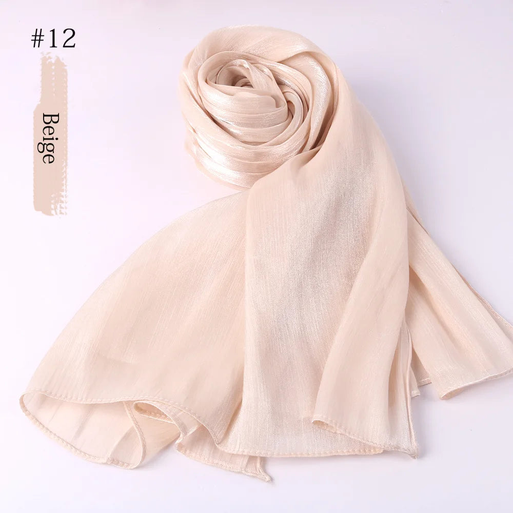 Women Hijab Chiffon Khimar Head Wrap Eid Islamic Hijabs Muslim Ramadan Scarves Prayer Ethnic Scarf Kerchief Breathable Shawl