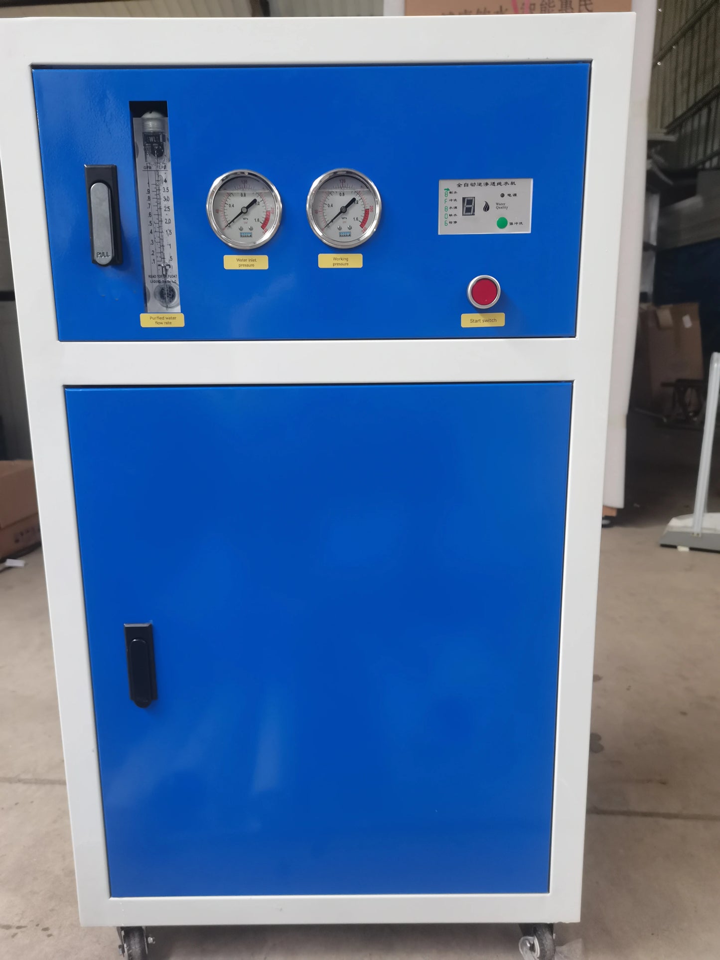 800GPD Reverse Osmosis System, Commercial RO Water Purifier, [NW-ROBX1-800GPD] 220V, High-Flow Household Drinking Water Filter
