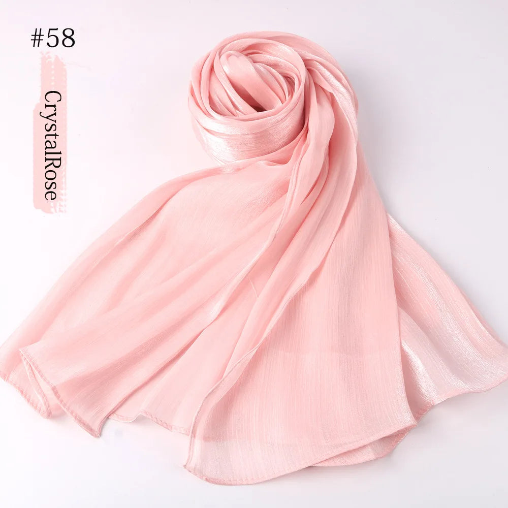 Women Hijab Chiffon Khimar Head Wrap Eid Islamic Hijabs Muslim Ramadan Scarves Prayer Ethnic Scarf Kerchief Breathable Shawl