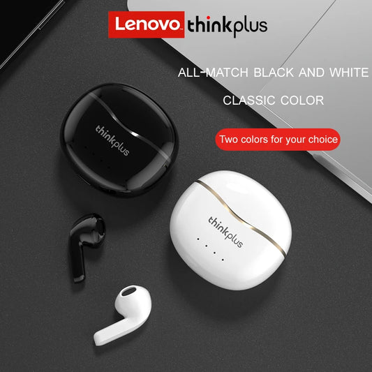 Choice Lenovo X16 TWS Wireless Bluetooth Earphones HD Call Gaming Low Latency Earbuds Waterproof Sports Headset with Mic Pro 6