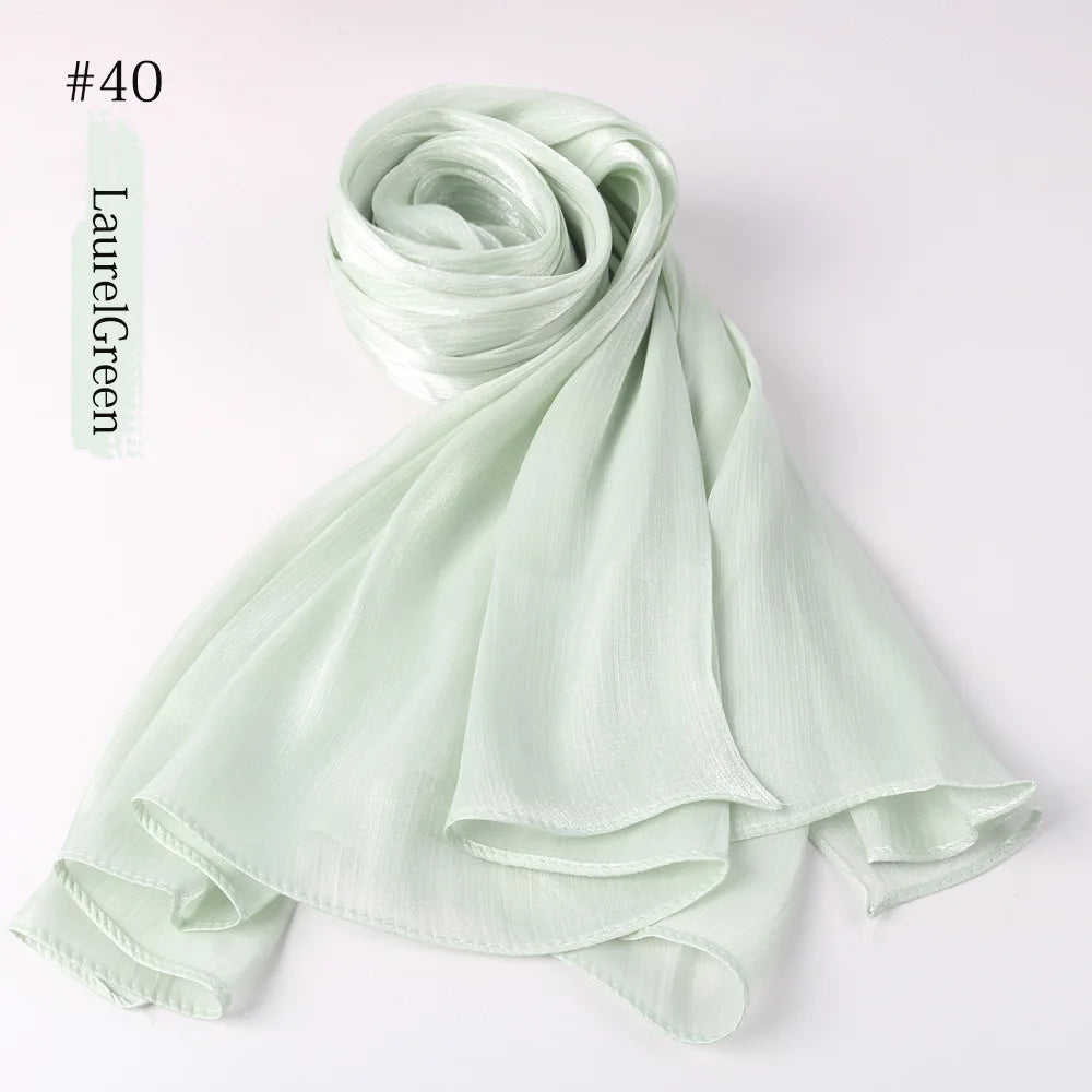 Women Hijab Chiffon Khimar Head Wrap Eid Islamic Hijabs Muslim Ramadan Scarves Prayer Ethnic Scarf Kerchief Breathable Shawl