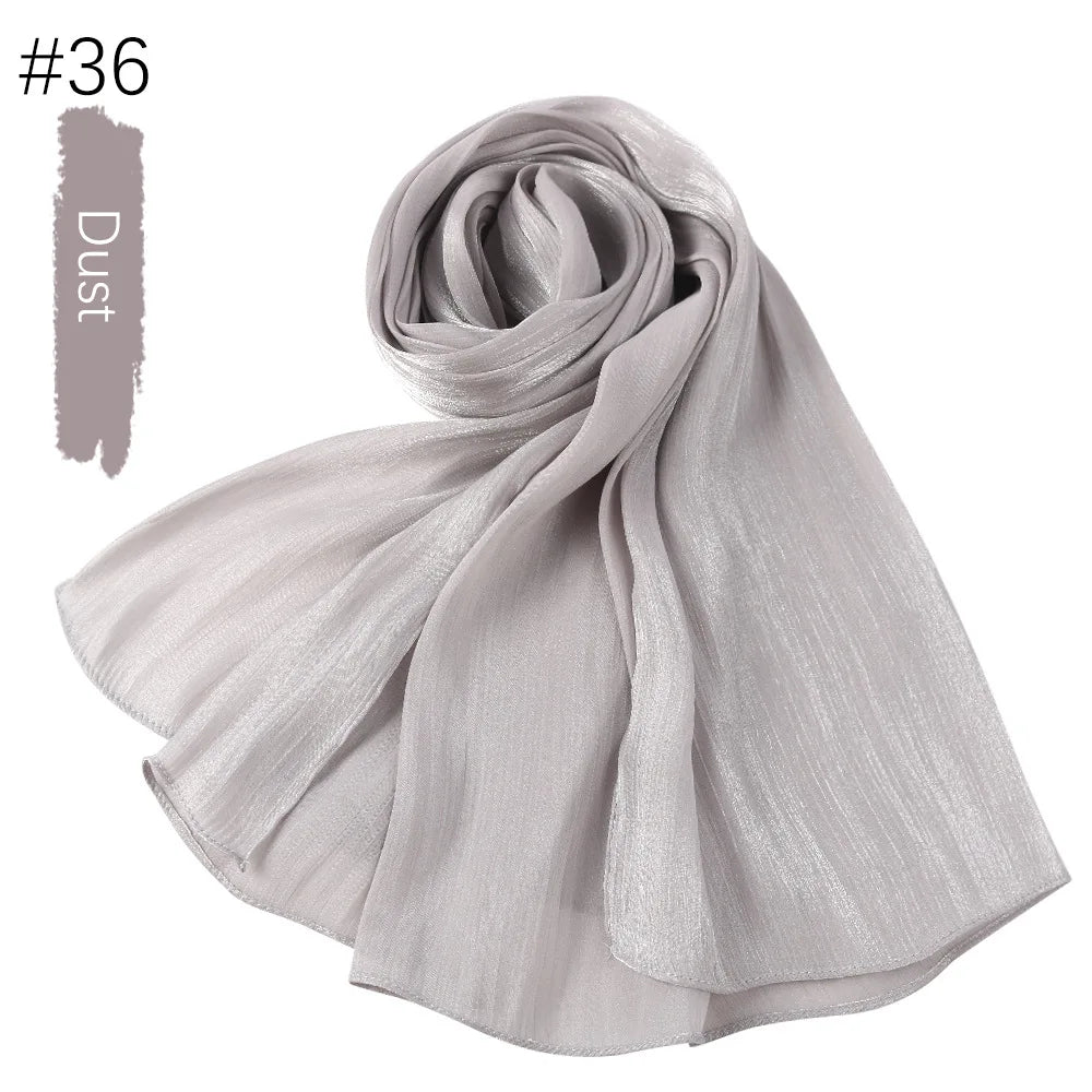 Women Hijab Chiffon Khimar Head Wrap Eid Islamic Hijabs Muslim Ramadan Scarves Prayer Ethnic Scarf Kerchief Breathable Shawl