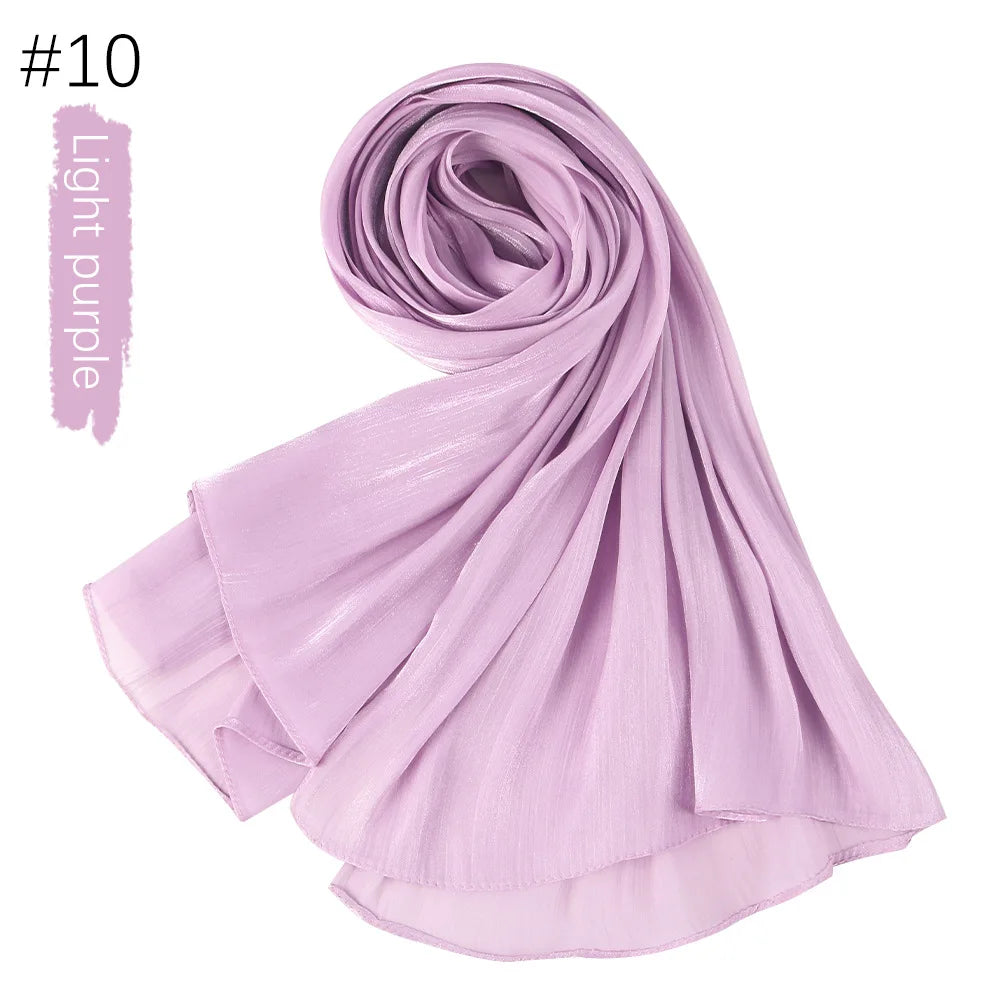 Women Hijab Chiffon Khimar Head Wrap Eid Islamic Hijabs Muslim Ramadan Scarves Prayer Ethnic Scarf Kerchief Breathable Shawl