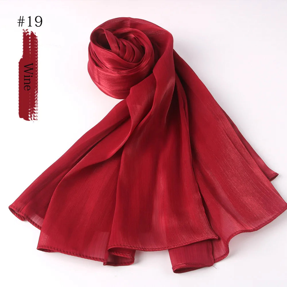 Women Hijab Chiffon Khimar Head Wrap Eid Islamic Hijabs Muslim Ramadan Scarves Prayer Ethnic Scarf Kerchief Breathable Shawl