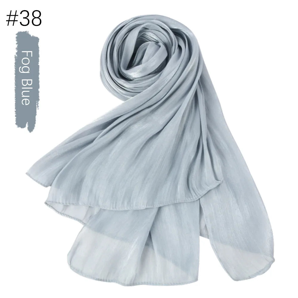 Women Hijab Chiffon Khimar Head Wrap Eid Islamic Hijabs Muslim Ramadan Scarves Prayer Ethnic Scarf Kerchief Breathable Shawl