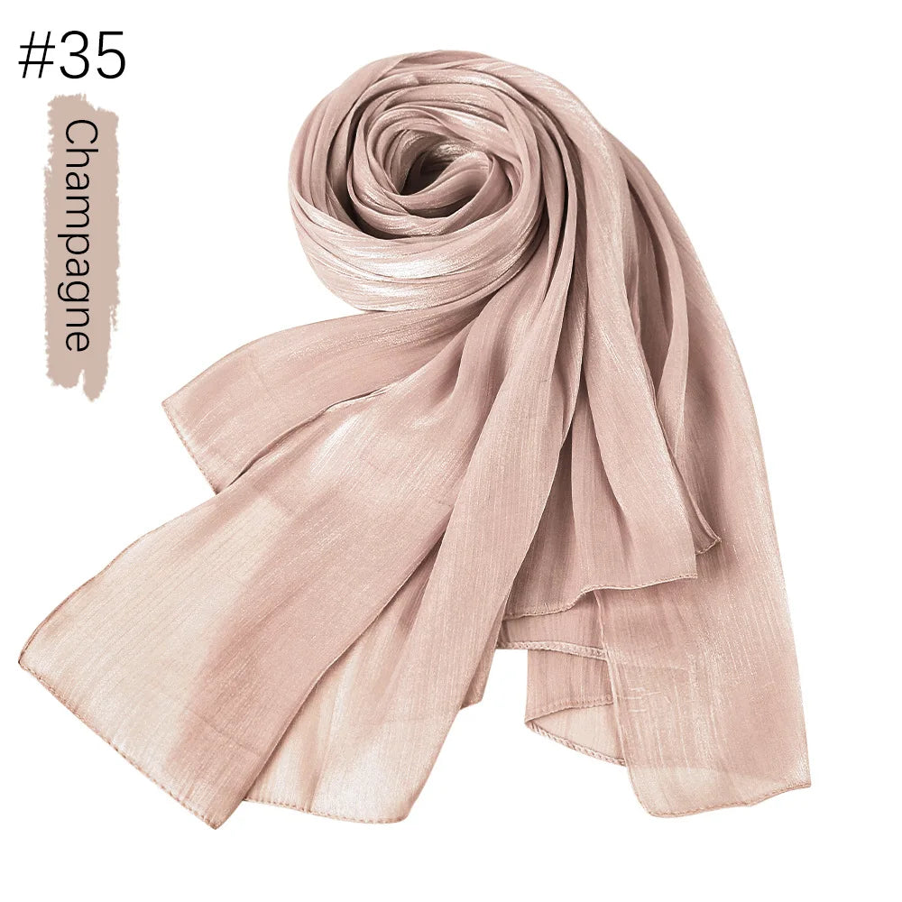 Women Hijab Chiffon Khimar Head Wrap Eid Islamic Hijabs Muslim Ramadan Scarves Prayer Ethnic Scarf Kerchief Breathable Shawl