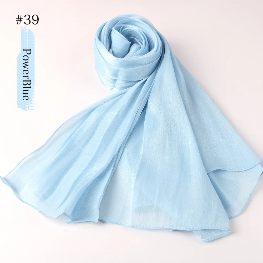 Women Hijab Chiffon Khimar Head Wrap Eid Islamic Hijabs Muslim Ramadan Scarves Prayer Ethnic Scarf Kerchief Breathable Shawl