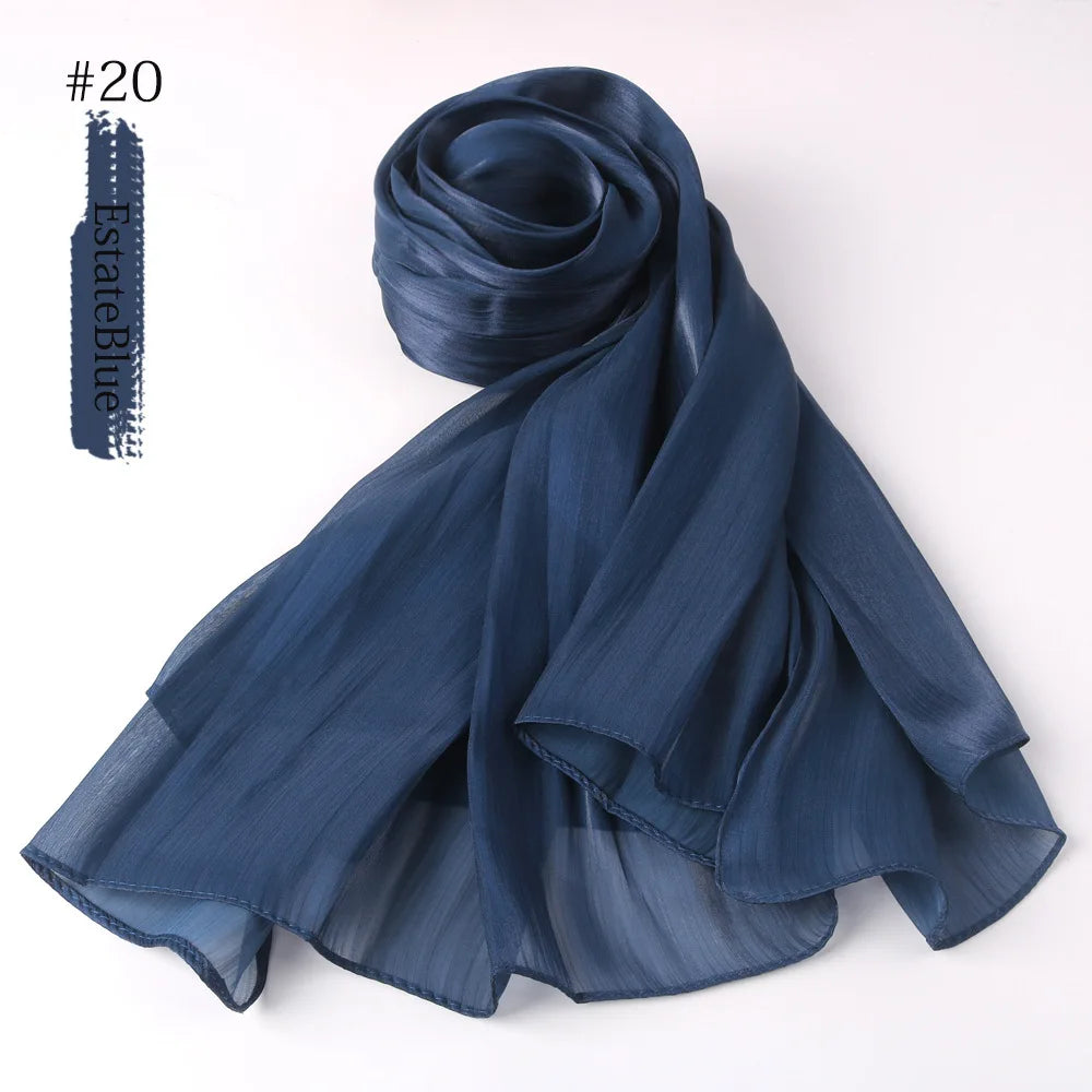 Women Hijab Chiffon Khimar Head Wrap Eid Islamic Hijabs Muslim Ramadan Scarves Prayer Ethnic Scarf Kerchief Breathable Shawl