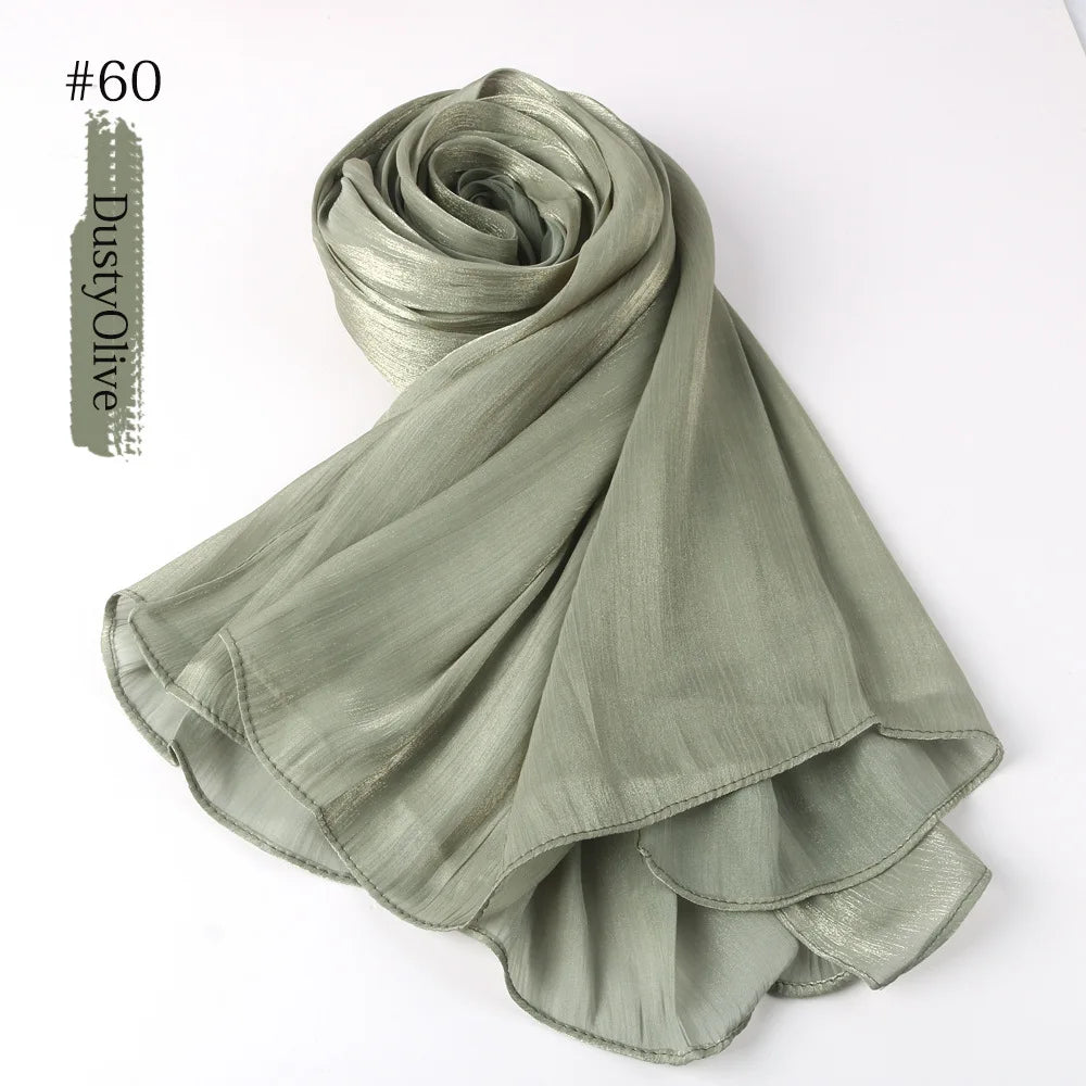 Women Hijab Chiffon Khimar Head Wrap Eid Islamic Hijabs Muslim Ramadan Scarves Prayer Ethnic Scarf Kerchief Breathable Shawl