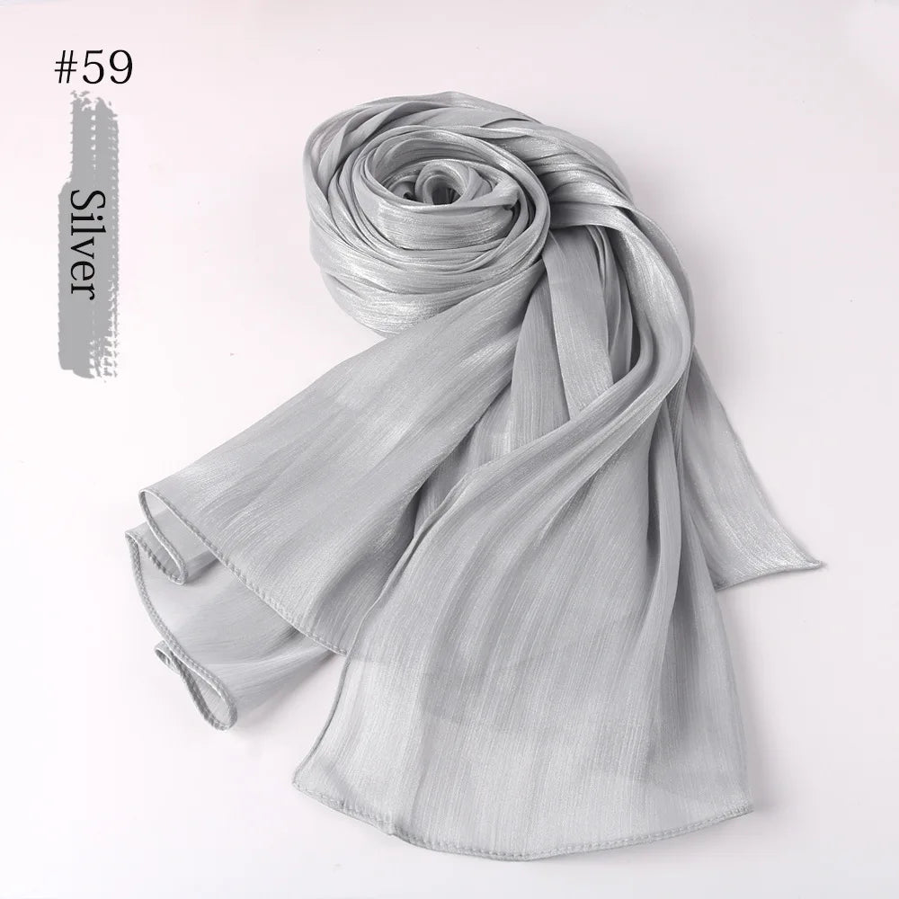 Women Hijab Chiffon Khimar Head Wrap Eid Islamic Hijabs Muslim Ramadan Scarves Prayer Ethnic Scarf Kerchief Breathable Shawl