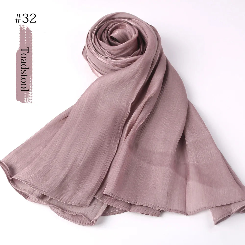 Women Hijab Chiffon Khimar Head Wrap Eid Islamic Hijabs Muslim Ramadan Scarves Prayer Ethnic Scarf Kerchief Breathable Shawl