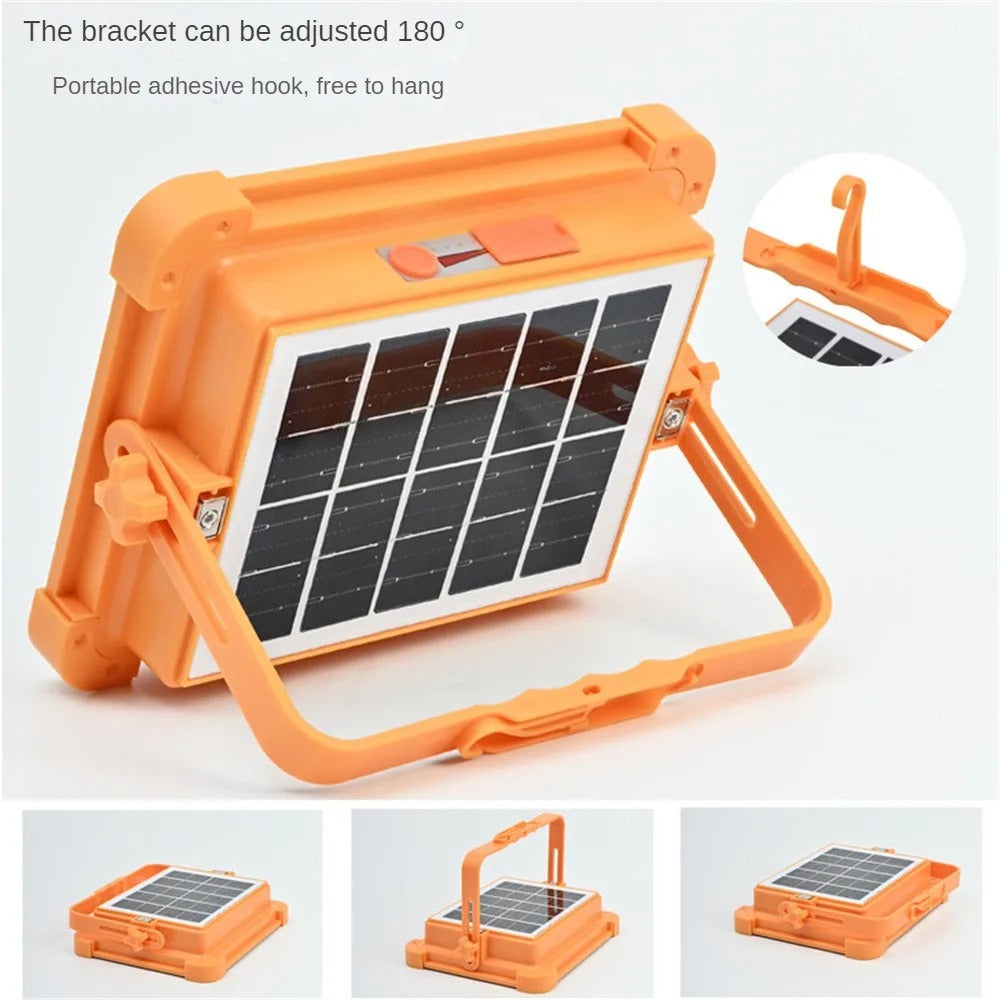 🔦 Oobest LED Solar Spotlight – Ultra Bright Outdoor &amp; Emergency Light